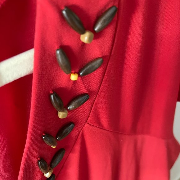 Kasper Beaded Red Top Size 2X NWT - Picture 4 of 5